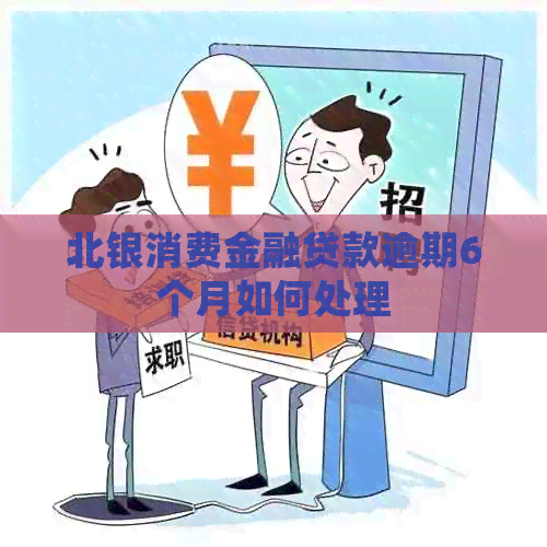 北银消费金融贷款逾期6个月如何处理