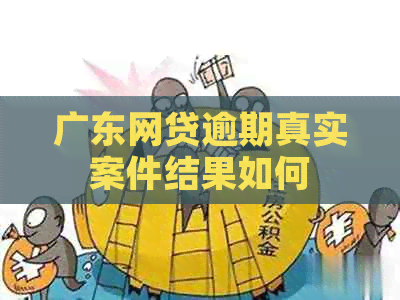 广东网贷逾期真实案件结果如何