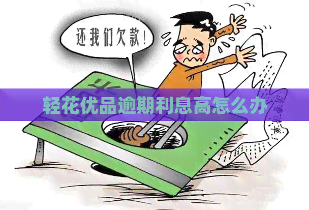 轻花优品逾期利息高怎么办
