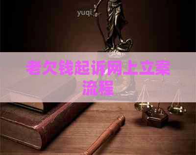 老欠钱起诉网上立案流程
