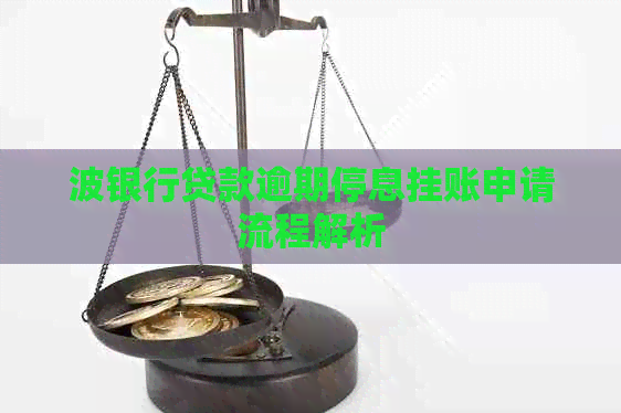波银行贷款逾期停息挂账申请流程解析
