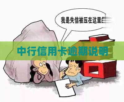 中行信用卡逾期说明
