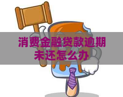 消费金融贷款逾期未还怎么办