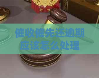 催先还逾期应该怎么处理