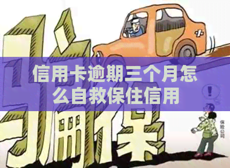 信用卡逾期三个月怎么自救保住信用