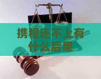 携程还不上有什么后果