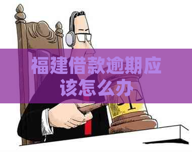 福建借款逾期应该怎么办