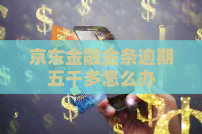 京东金融金条逾期五千多怎么办