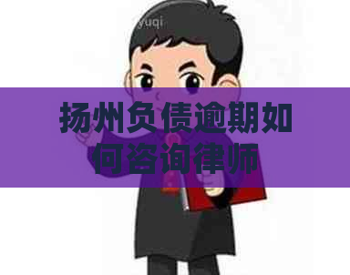 扬州负债逾期如何咨询律师