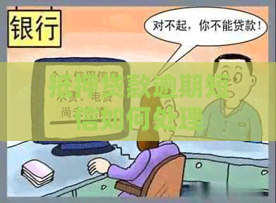 抵押贷款逾期短信如何处理