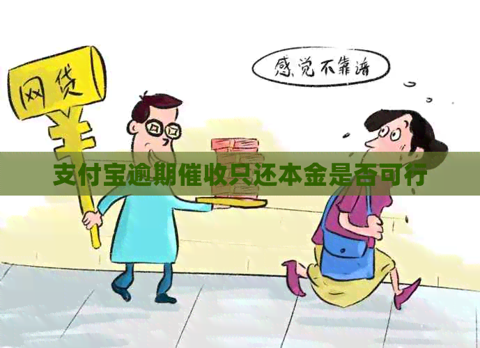 支付宝逾期只还本金是否可行
