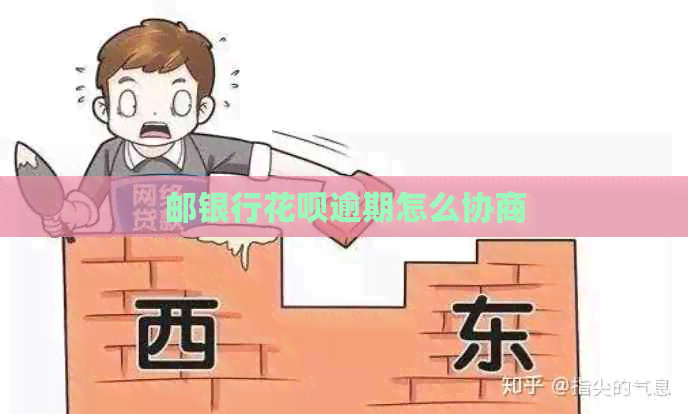 邮银行花呗逾期怎么协商