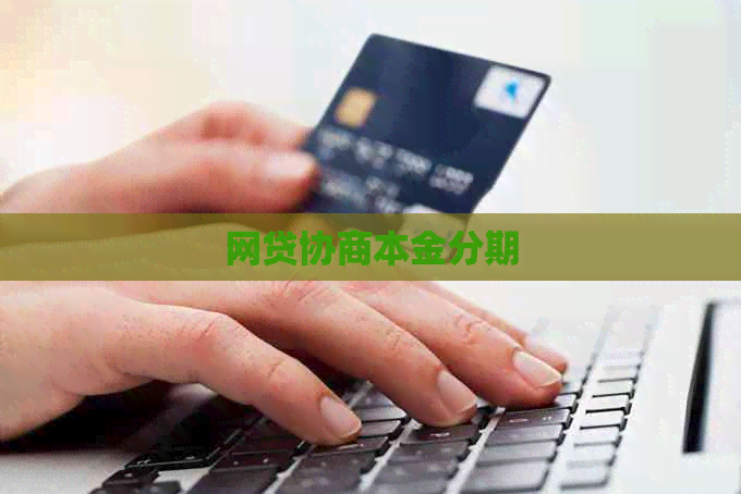 网贷协商本金分期