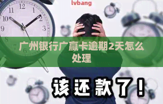 广州银行广赢卡逾期2天怎么处理