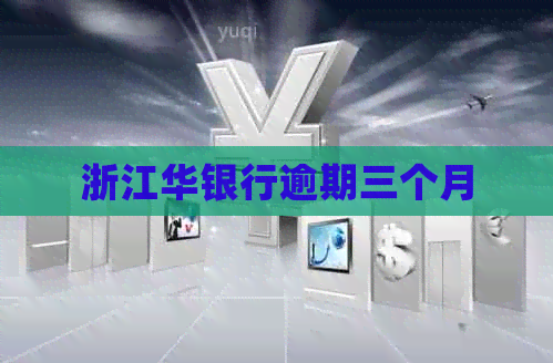 浙江华银行逾期三个月