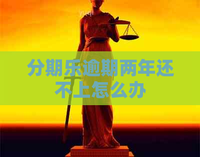 逾期两年还不上怎么办