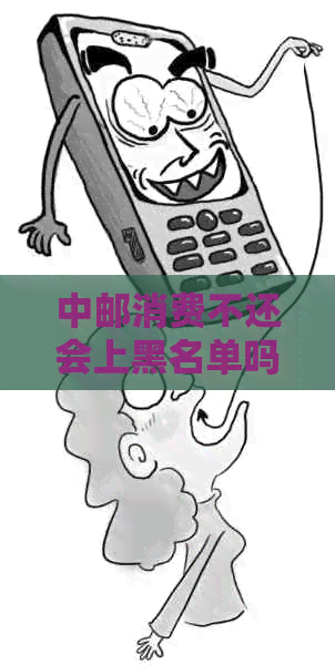 中邮消费不还会上黑名单吗有什么后果