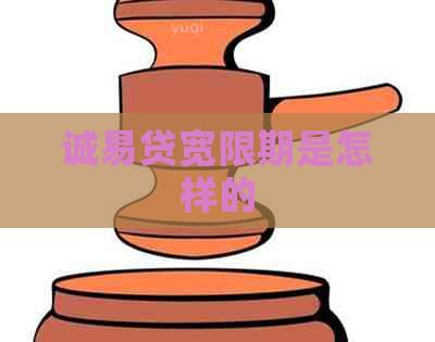 诚易贷宽限期是怎样的