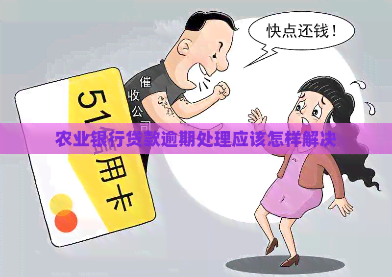 农业银行贷款逾期处理应该怎样解决
