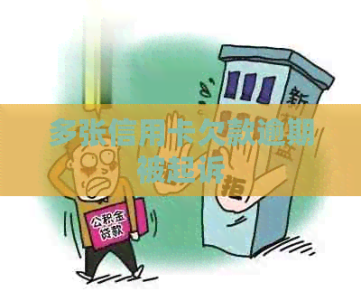 多张信用卡欠款逾期被起诉