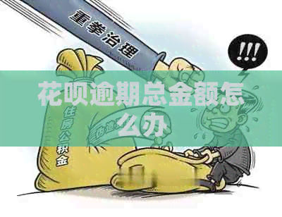 花呗逾期总金额怎么办