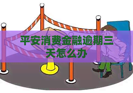 平安消费金融逾期三天怎么办
