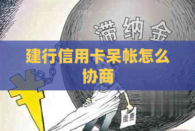 建行信用卡呆帐怎么协商