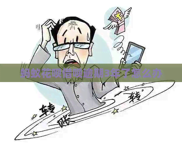蚂蚁花呗借呗逾期3年了怎么办