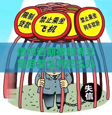 网贷逾期被起诉立案后怎么判怎么办呢