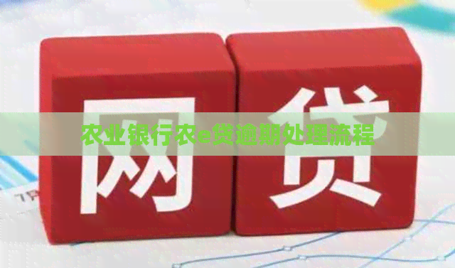 农业银行农e贷逾期处理流程