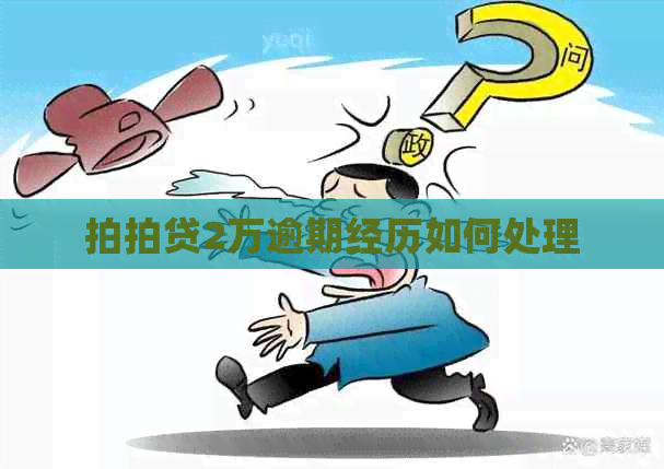 2万逾期经历如何处理