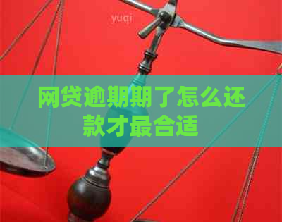 网贷逾期期了怎么还款才最合适