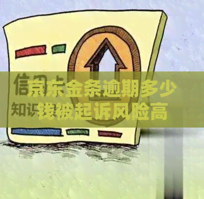京东金条逾期多少钱被起诉风险高