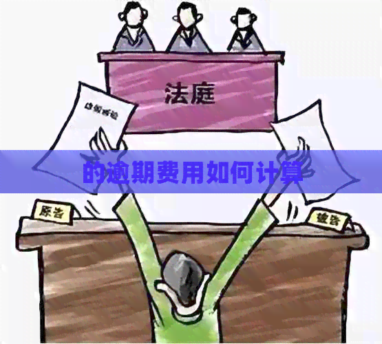 的逾期费用如何计算