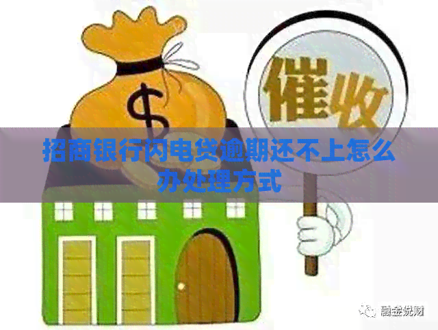 招商银行闪电贷逾期还不上怎么办处理方式