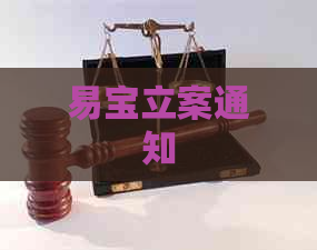 易宝立案通知