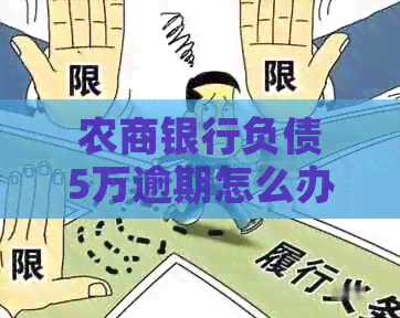 农商银行负债5万逾期怎么办