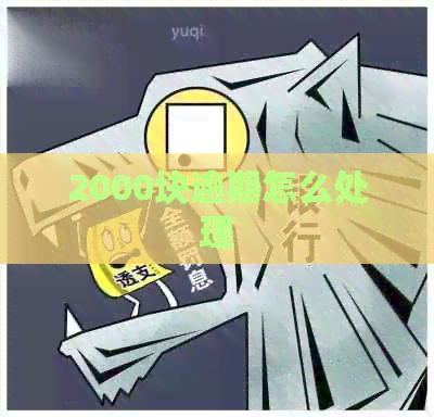 2000块逾期怎么处理