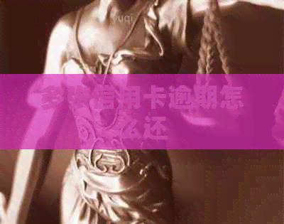 多张信用卡逾期怎么还