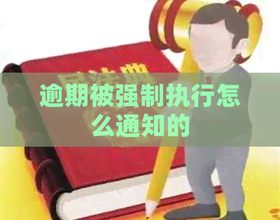 逾期被强制执行怎么通知的