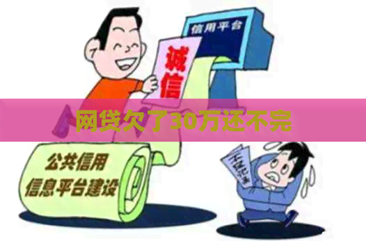 网贷欠了30万还不完