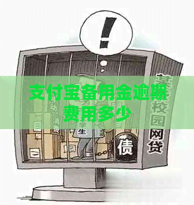 支付宝备用金逾期费用多少