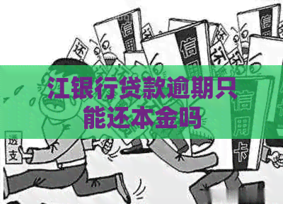 江银行贷款逾期只能还本金吗