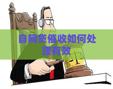 自网贷如何处理有效