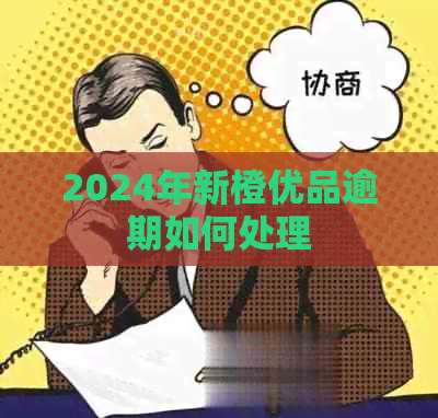 2024年新橙优品逾期如何处理