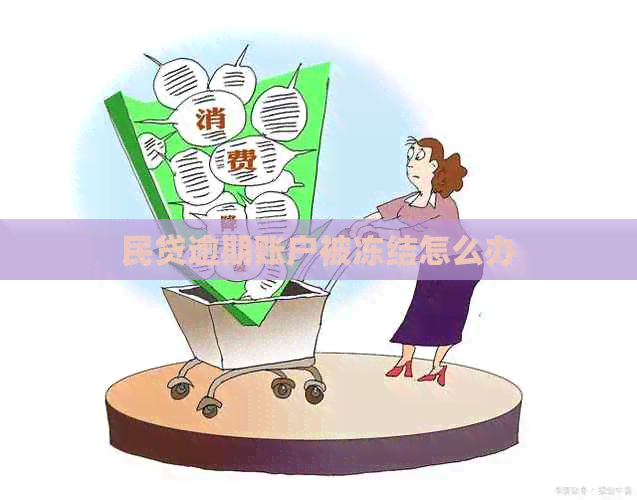 民贷逾期账户被冻结怎么办