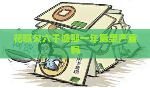 花呗欠六千逾期一年后果严重吗