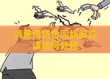 消费借贷合同纠纷应该如何处理