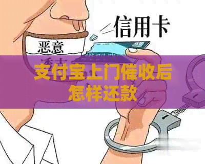 支付宝上门后怎样还款