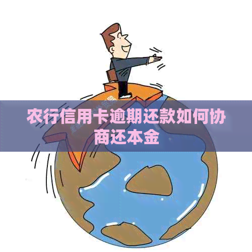 农行信用卡逾期还款如何协商还本金